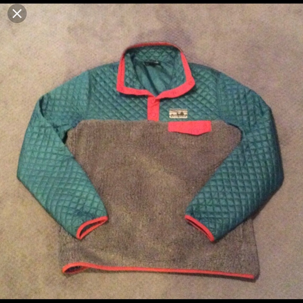ISO PATAGONIA MIXED SNAP T PULLOVER